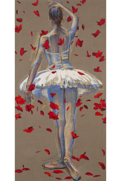  Lavrenty Bruni, Belladonna, 2013, oil on canvas, 200 x 100 cm