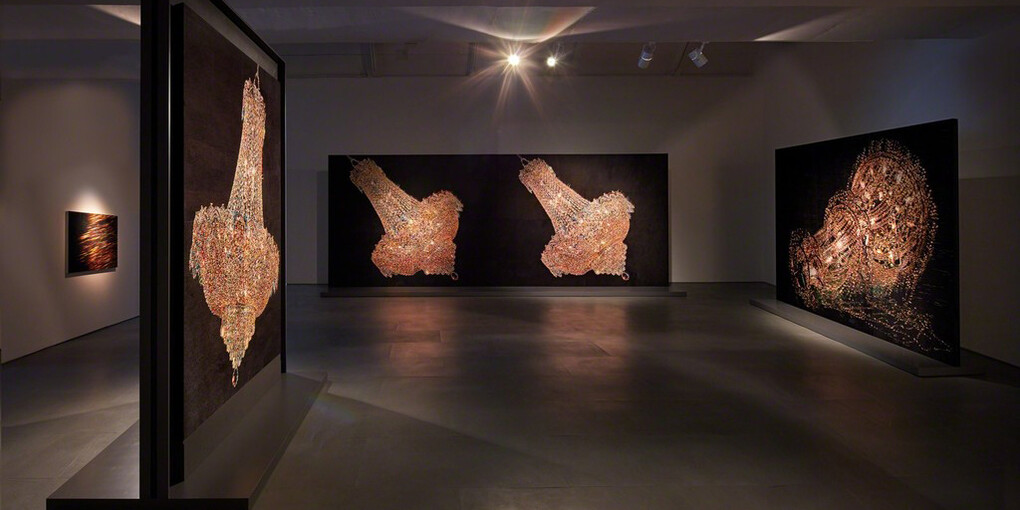 Kyungah Ham, Exhibition view. Courtesy of carlier | gebauer