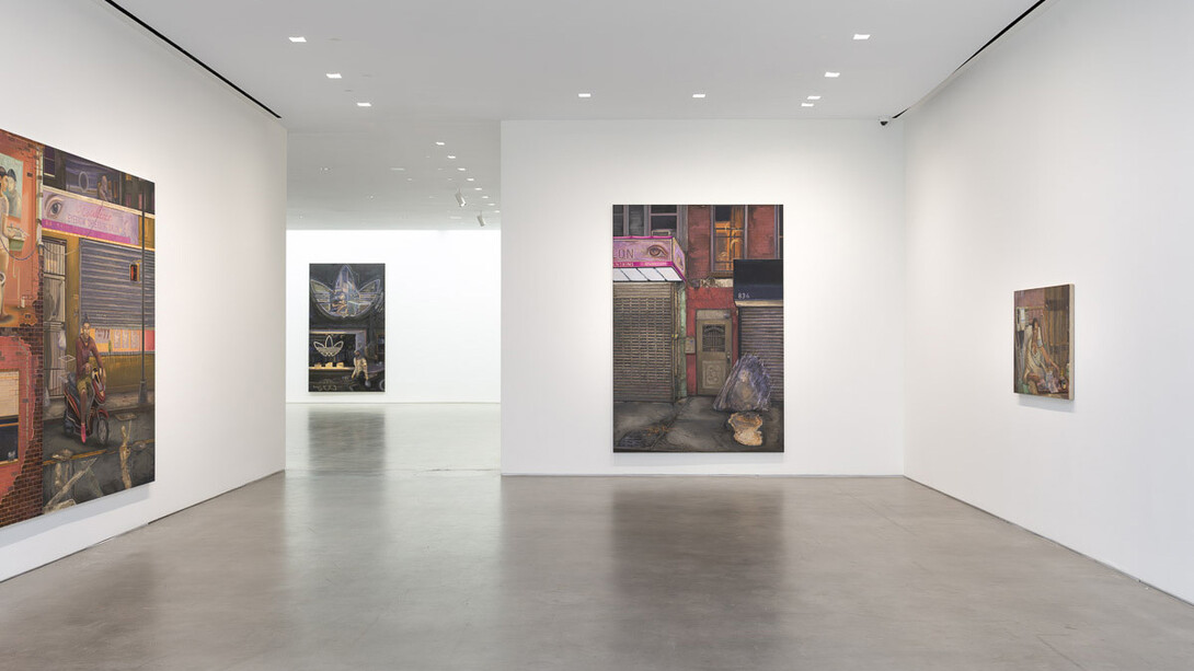 Aaron Gilbert, World without end, exhibition view. Courtesy of Gladstone Gallery
