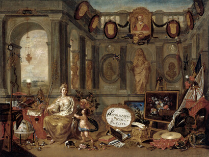 Ferdinand van Kessel, Allegoria dell'Europa, Datato 1689, Olio su tela, 52 x 72 cm, Courtesy KHM-Museumsverband 