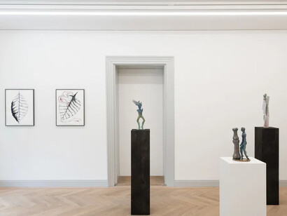 Grace Schwindt, A history of touch, vue d’exposition. Avec l’aimable autorisation du M-Museum Leuven