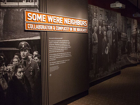 The Holocaust, Exhibition view. Courtesy of Holocaust Memorial Museum