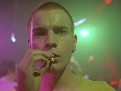 Mark Renton (Ewan McGregor) in Trainspotting