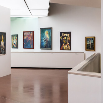 Experiment expressionismus. Schiele meets Nosferatu, ausstellungsansicht. Mit freundlicher genehmigung der Heidi Horten Collection