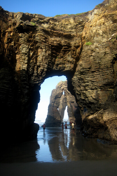 Ribadeo, Luego. Playa de las Catedrales