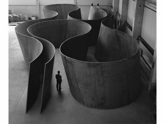 Richard Serra, Inside Out, 2013 © Richard Serra. Courtesy Gagosian Gallery. Photograph by Lorenz Kienzle. At the West 21st Street gallery