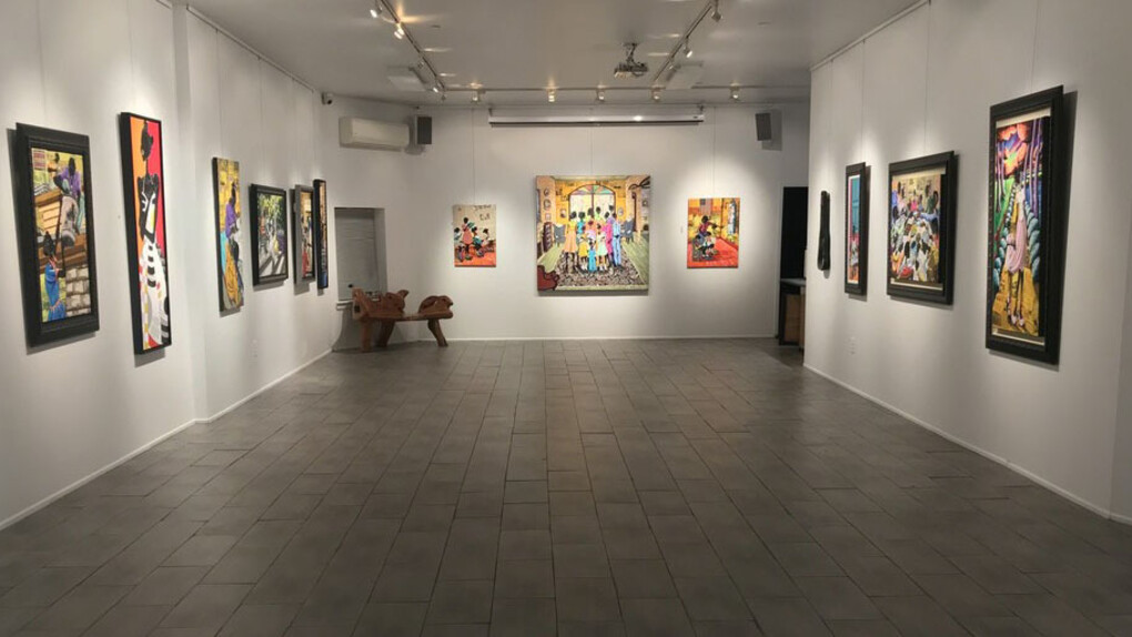 Working Together. Courtesy of Richard Beavers Gallery