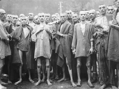 Prisoners in Auschwitz