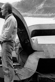 El escultor Eduardo Chillida