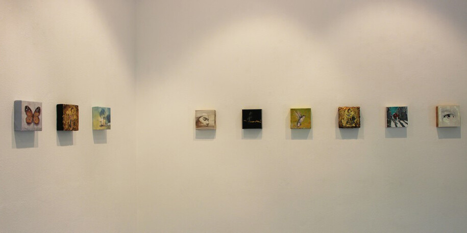 <20 15x15 / 20x20, exhibition view. Courtesy of Punto Sull'Arte Gallery
