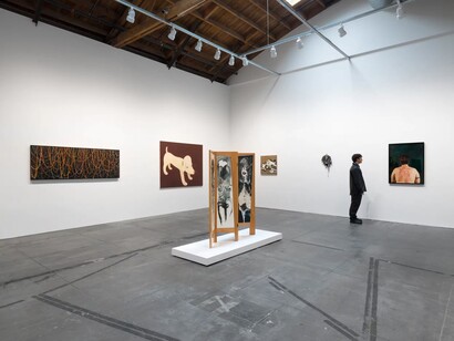 Eileen Harris Norton, Destiny is a rose, exhibition view. Courtesy of Hauser & Wirth Gallery