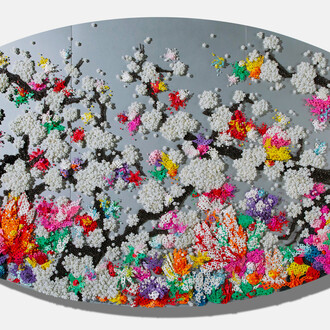 Ran Hwang, Healing oblivious aqua_OS, 2024. Courtesy of Leila Heller Gallery