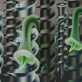 Igor Hosnedl, Heavy press (detail), 2025. Courtesy of Nicodim Gallery