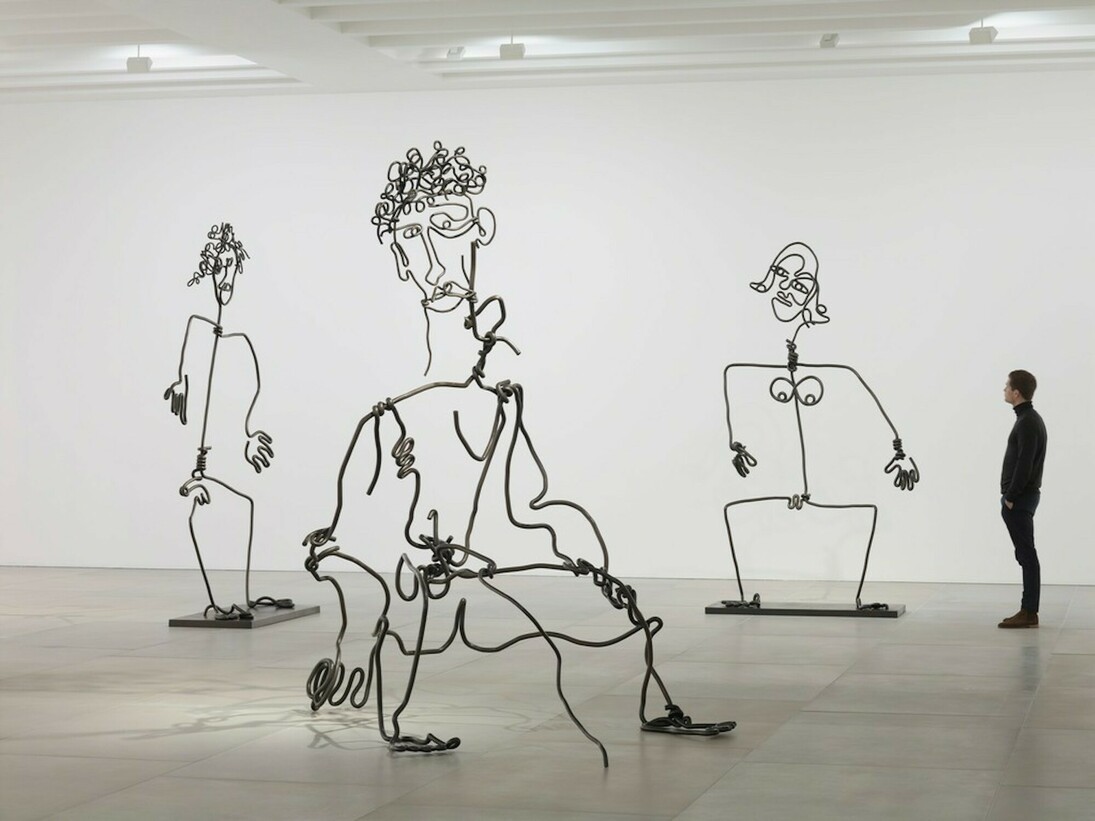 Sticks with Dicks and Slits, exhibition view. Courtesy of Blain|Southern