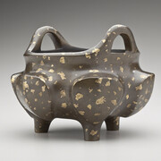 Archaistic Censer with Splash Gilt, China, 1127-1279. Courtesy of Newark Museum