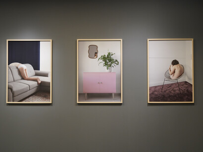 Xeniya Brik, Timeless, exhibition view. Courtesy of Galeria Labirynt