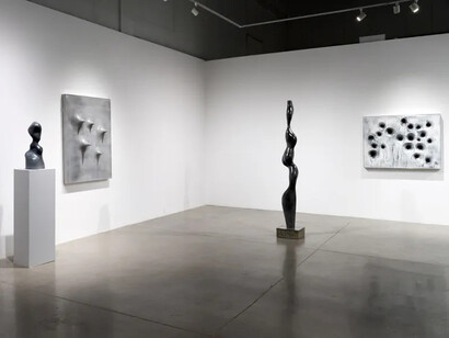 Michel de Broin, Triste entropique, vue d'exposition. Avec l'aimable autorisation de la Blouin Division