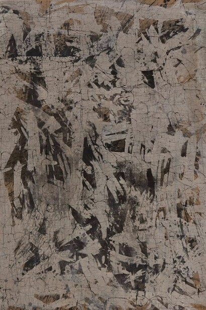 Mancha dibujada, 2013, chinese ink, watercolor on arches paper, 159 x 119 cm
