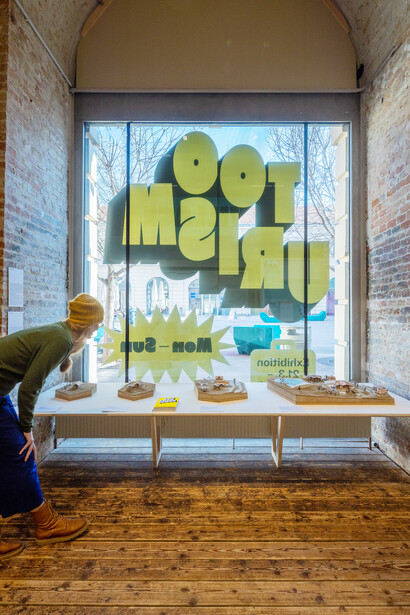 Toourism, exhibition view. Courtesy of Architekturzentrum Wien