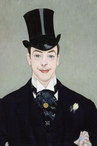 Louis Anquetin (1861-1932), Portrait d’Henri Samary, 1890, Huile sur toile 70 x 50 cm, Paris, musée d’Orsay
© Musée d’Orsay (dist. RMN-GP) / Patrice Schmidt