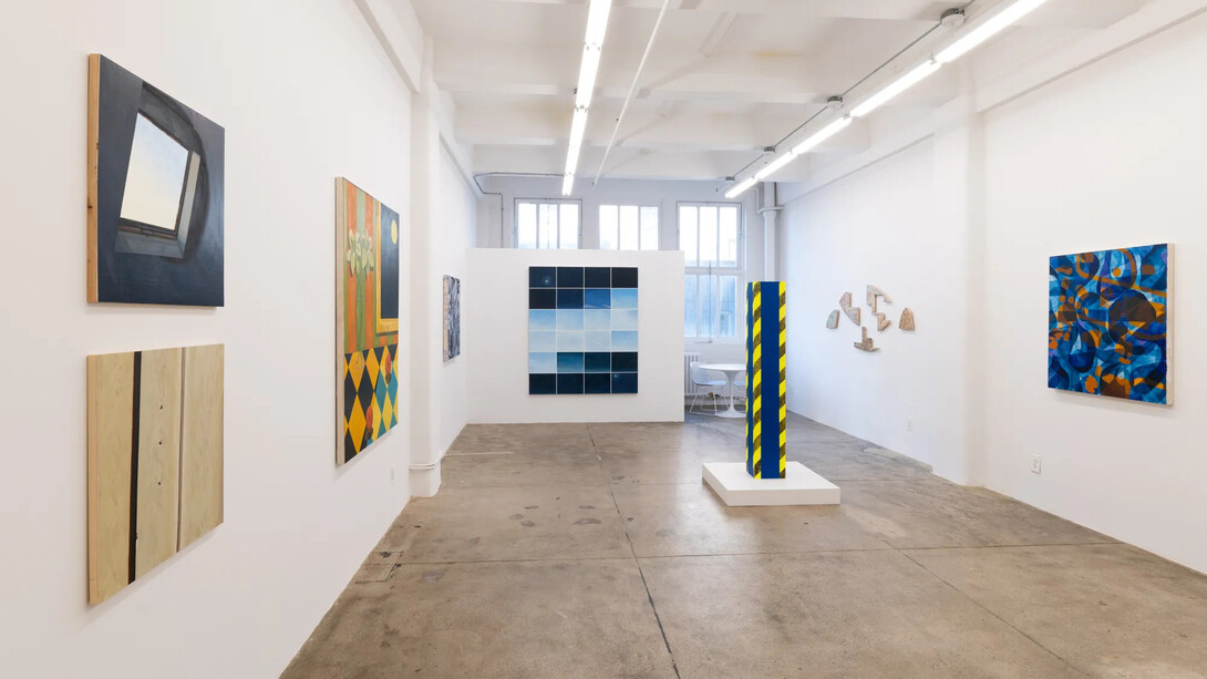 Various artists, Terra firma, exhibition view. Courtesy of Morgan Lehman Gallery