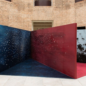 Dominique Gonzalez-Foerster, Meteorium, vista da exposição. Cortesia da Pinacoteca