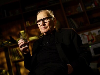 El compositor y director de orquesta italiano Ennio Morricone