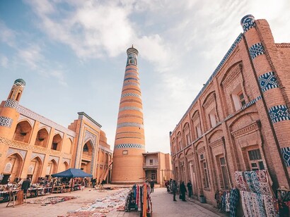 Islam Khoja Minaret, Khiva, Uzbekistan