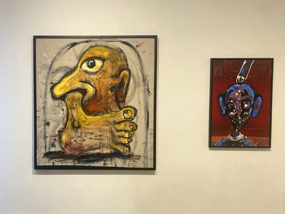 Mind Mapping . . . And Other Stories, 2023, installation view. Courtesy of Van Der Plas Gallery, NYC