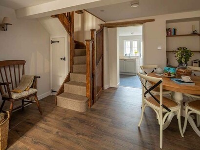 Inside one of the cottages at Dominey’s Yard