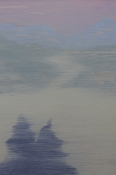 Joe Ferriso, Fircrest II (detail), 2025. Courtesy of Eleanor Harwood Gallery