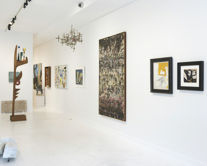 Montauk Highway, Exhibition view. Courtesy of Eric Firestone Gallery
