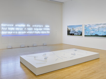Various artist, Seeing through stone, exhibition view. Courtesy of San Jose Museum of Art