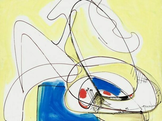 Hans Hofmann, Joy II, 1947, Oil on panel, 30 x 35 inches