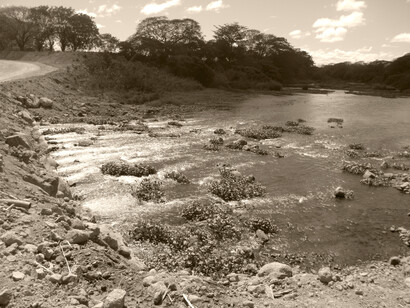 Pérdida del caudal del río Tempisque, Costa Rica