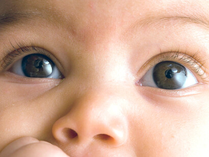 Acercamiento a los ojos de un niño. Ojos que se cuestionaban y, al mismo tiempo, se comían el mundo