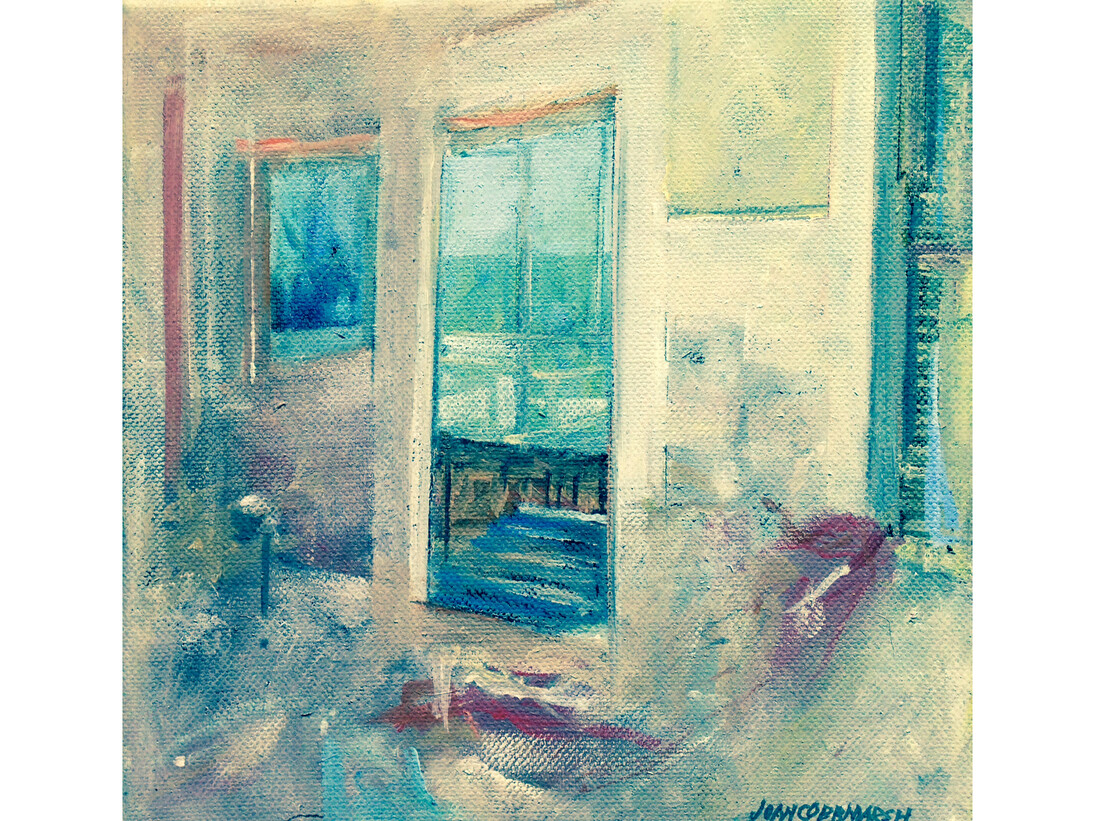 Joan Cobb Marsh, "Interior Light, 18”x24”, oil on canvas 
