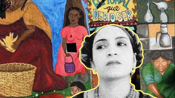 El mural que debo ser. Realizado en marzo 2021, Oaxaca de Juárez, México