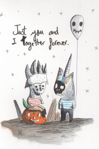 Aitor Saraiba. Halloween Saraiba just