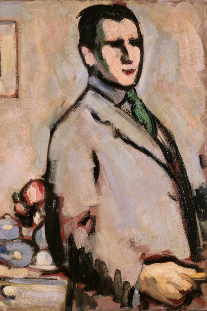 John Duncan Fergusson, Self-Portrait, 1907, Oil on canvas, The Fergusson Gallery, Perth & Kinross Council; presented by the J. D. Fergusson Art Foundation 1991, © The Fergusson Gallery, Perth & Kinross Council, Scotland