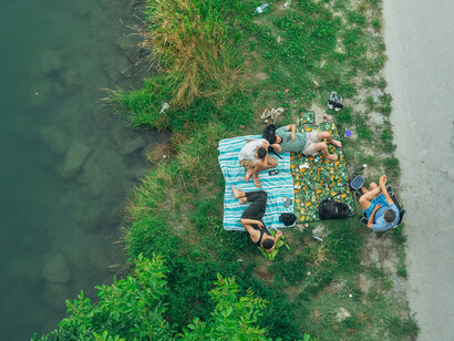 The Danube island. 13 miles of freedom. Courtesy of Wien Museum