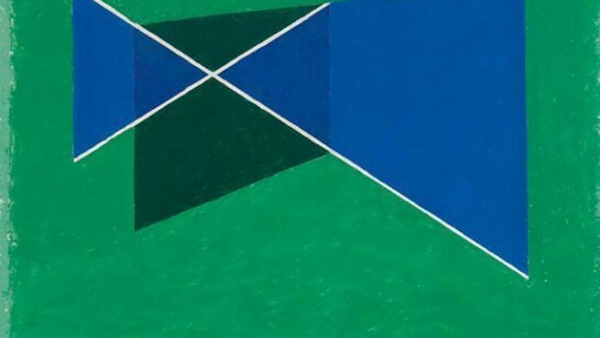 Josef Albers, Slanting Cross (1938), ©2013 The Josef and Anni Albers Foundation/Artists Rights Society New York