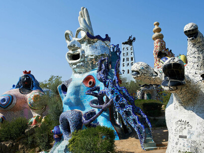 Niki de Saint Phalle. Interior view of Empress, Tarot Garden, Garavicchio, Italy
© 2019 FONDAZIONE IL GIARDINO DEI TAROCCHI. Photo: Peter Granser