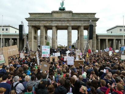 Global climate strike in Berlin