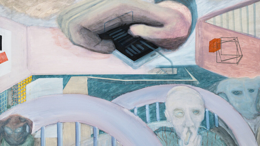 Shaan Ken Rao, Toll bridge (detail), 2026. Courtesy of Eli Klein Gallery