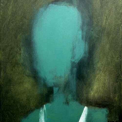 Kristian David, INM anonymous green, 2022. Courtesy of Kristian David