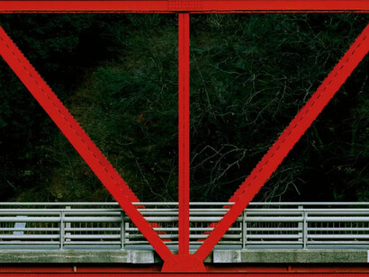 Axel Hütte, Ise (Bridge) (detail), Japan, 2012/17. Courtesy of Arp Museum