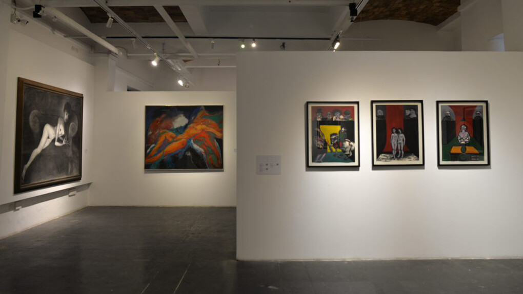 Varios artistas, Ruptura de la forma, vista de exhibición. Cortesía de Espacio El Dorado