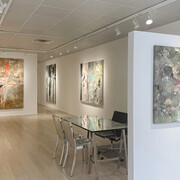 Leif Ritchey, Sky studio, exhibition view. Courtesy of David Klein Gallery