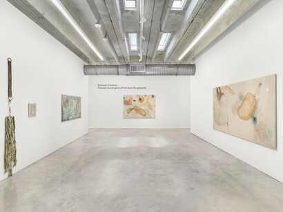 Eduardo Cardozo, Primero fue el gesto (First was the gesture), exhibition view. Courtesy of Mindy Solomon Gallery